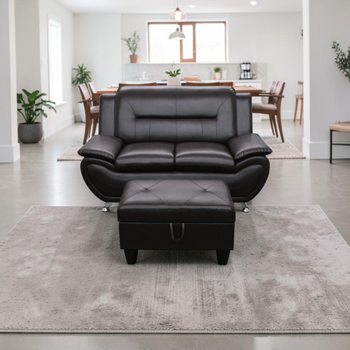 Ivy Bronx Axie Club Chair with Ottoman, image 1