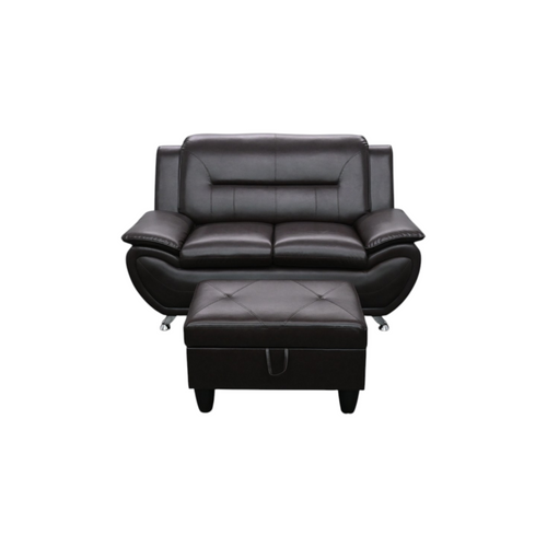 Ivy Bronx Axie Club Chair with Ottoman, image 2