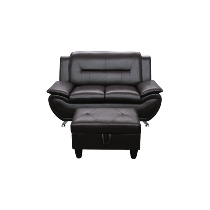 Ivy Bronx Axie Club Chair with Ottoman, image 2