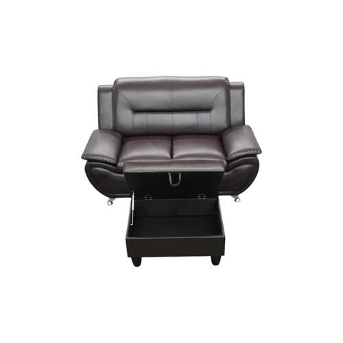 Ivy Bronx Axie Club Chair with Ottoman, image 7