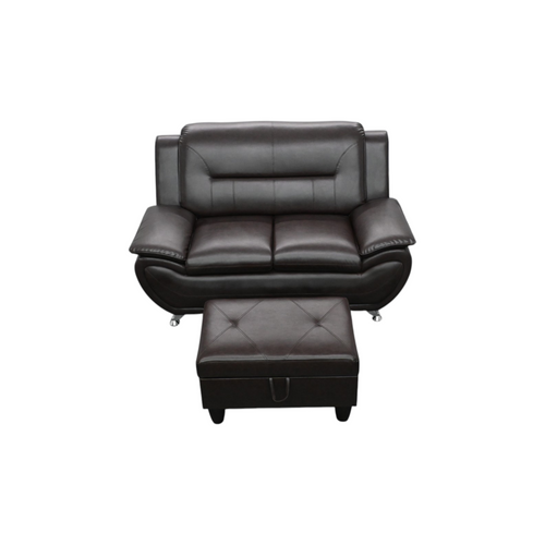 Ivy Bronx Axie Club Chair with Ottoman, image 3