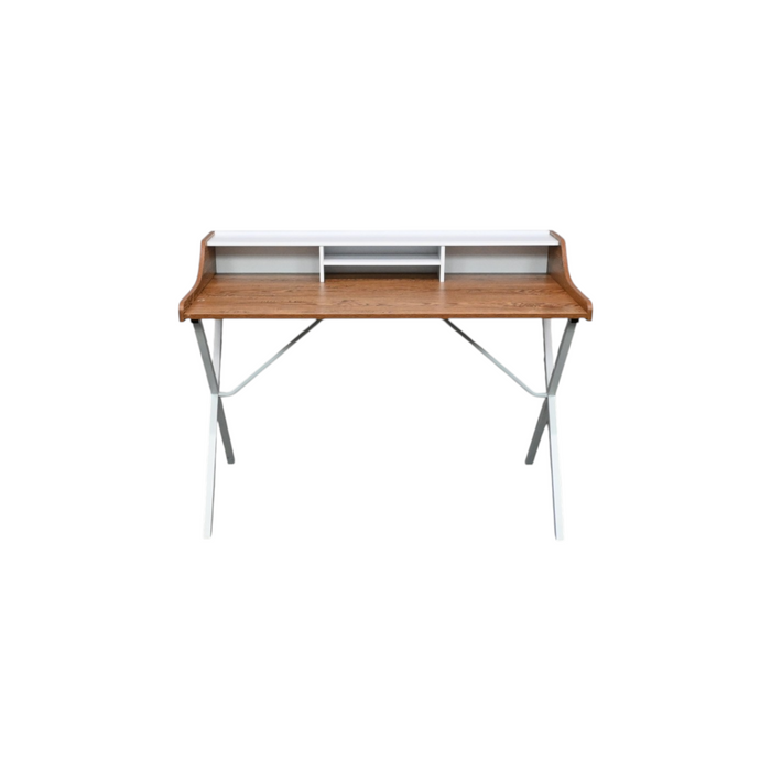 Modway Bin Office Desk in Walnut, image 2