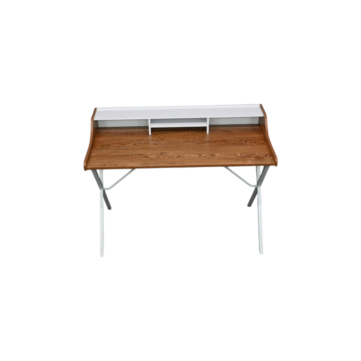 Modway Bin Office Desk in Walnut