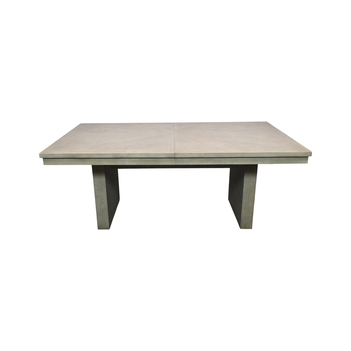 Benjara Hagy Dining Table, 76-94 Inch Extendable Top