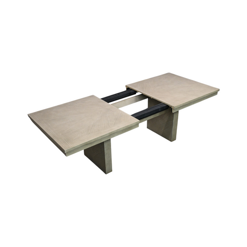 Benjara Hagy Dining Table, 76-94 Inch Extendable Top, image 7
