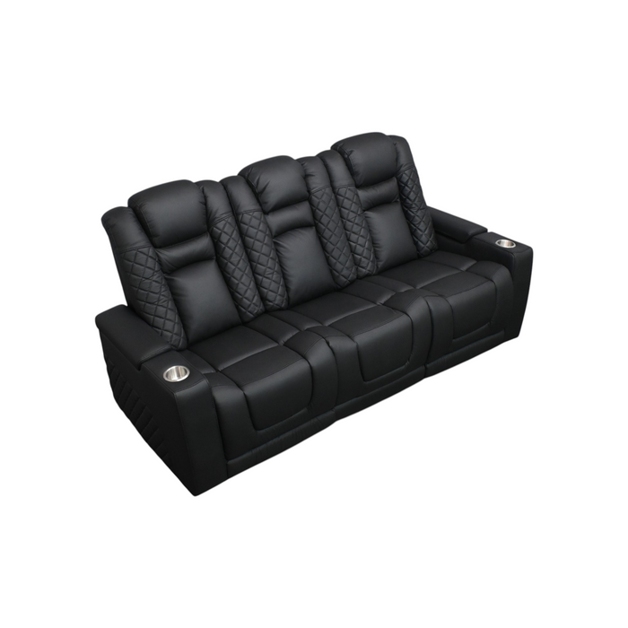 Latitude Run Buchu Modern Upholstered Power Reclining Home Theater Sofa, image 3