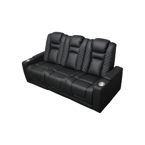 Latitude Run Buchu Modern Upholstered Power Reclining Home Theater Sofa, image 5