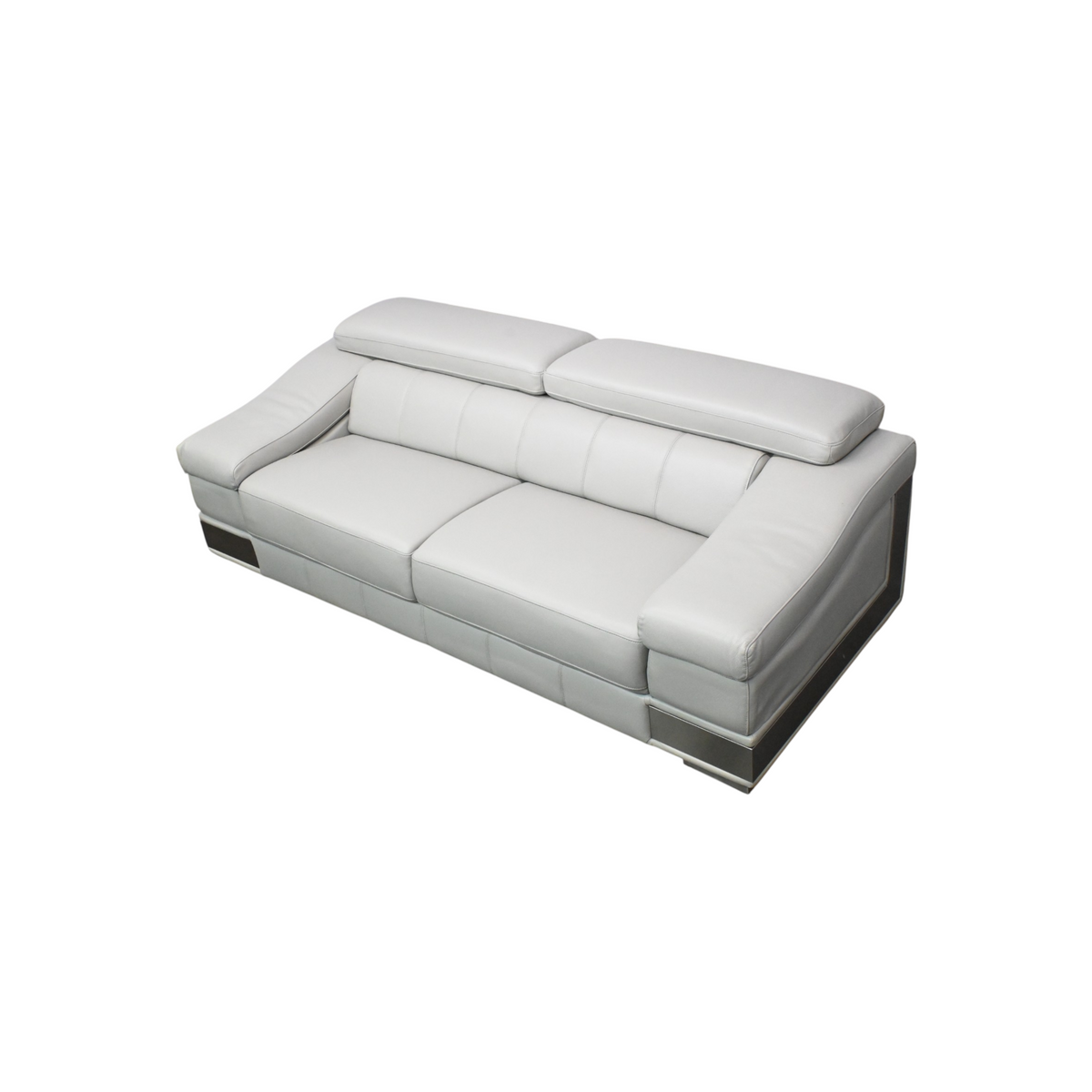 Orren Ellis Aiela Top Grain Italian Leather Sofa