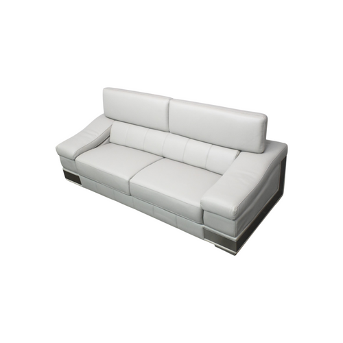Orren Ellis Aiela Top Grain Italian Leather Sofa, image 7
