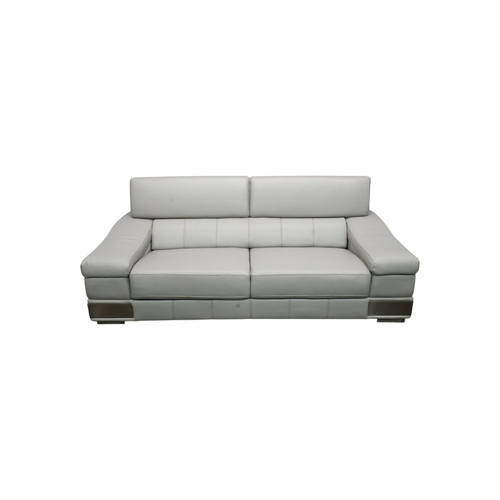 Orren Ellis Aiela Top Grain Italian Leather Sofa, image 8
