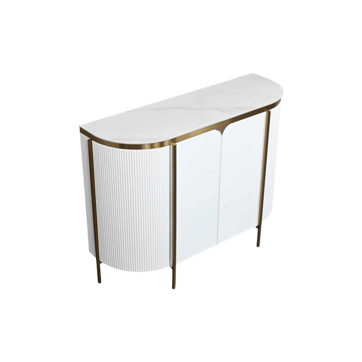 Everly Quinn Modern Minimalist Storage Cabinet
