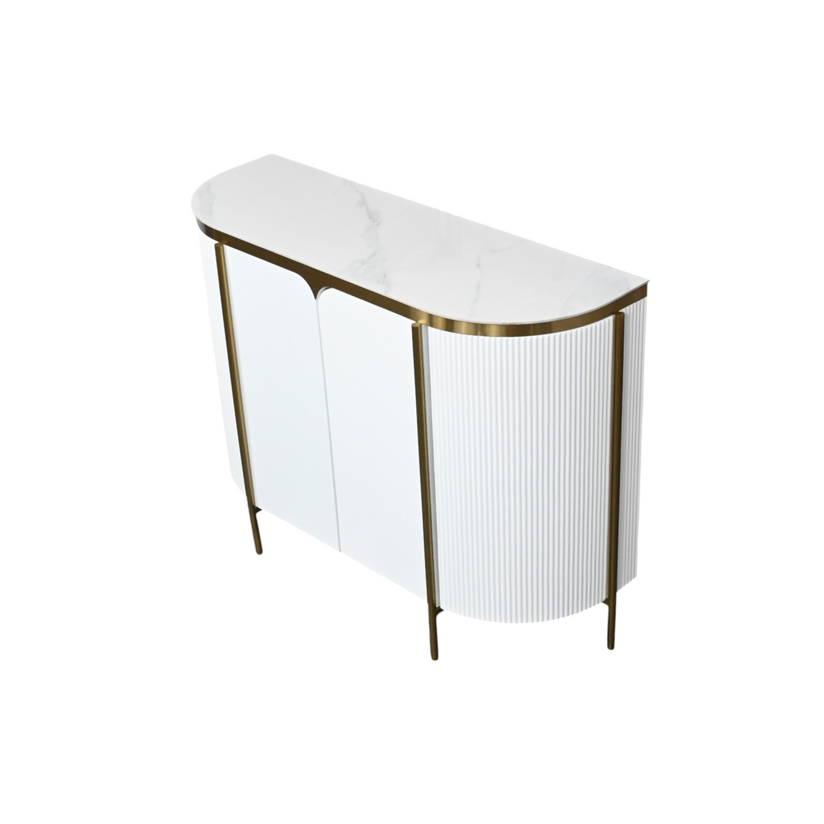 Everly Quinn Modern Minimalist Storage Cabinet
