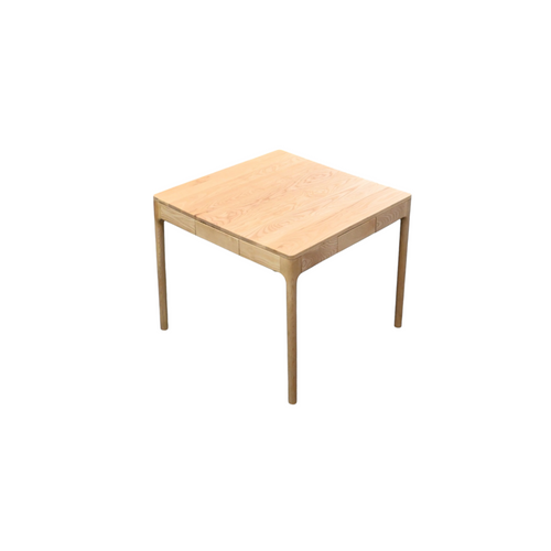HUOMU Burlywood Square Solid Wood Poker Table, image 3