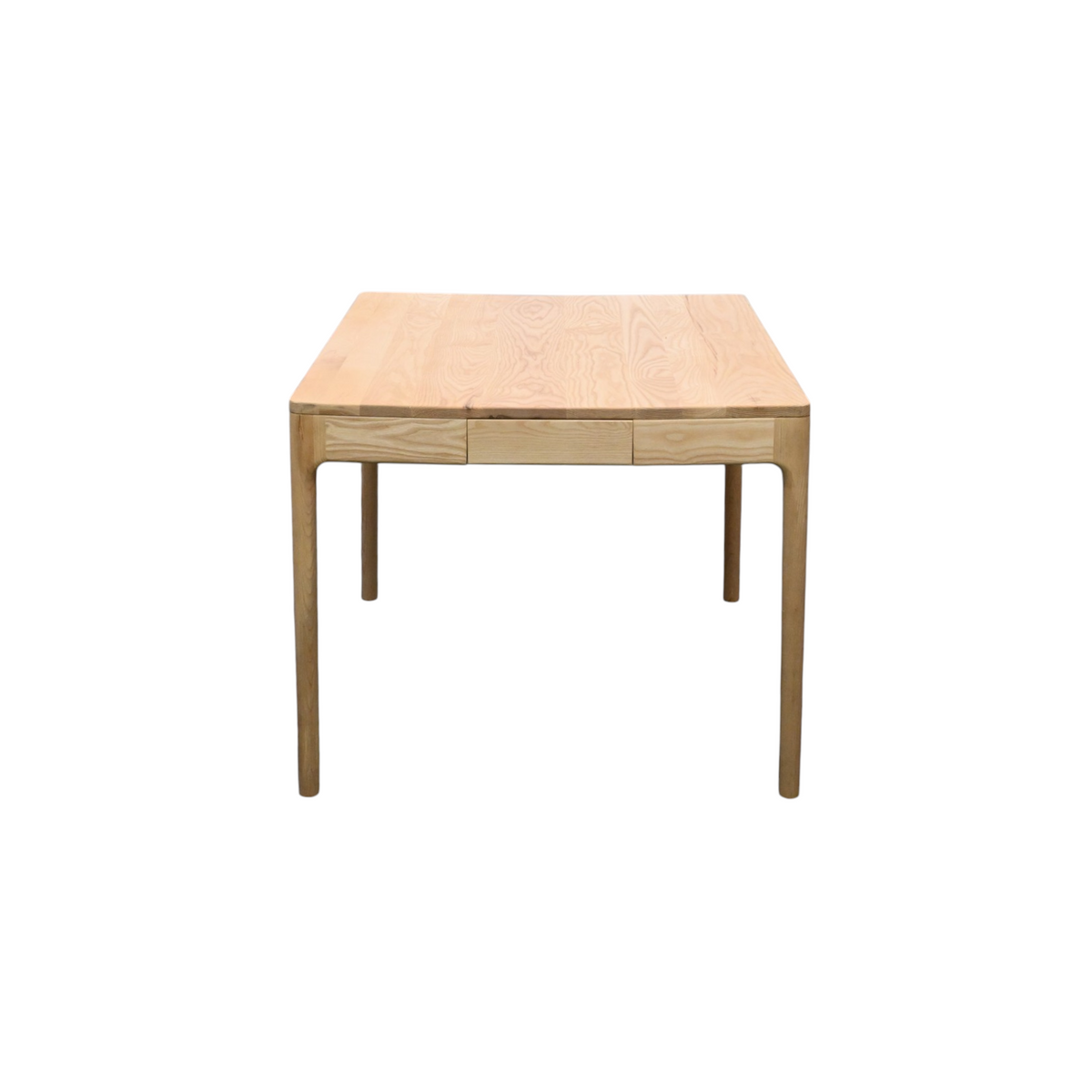 HUOMU Burlywood Square Solid Wood Poker Table