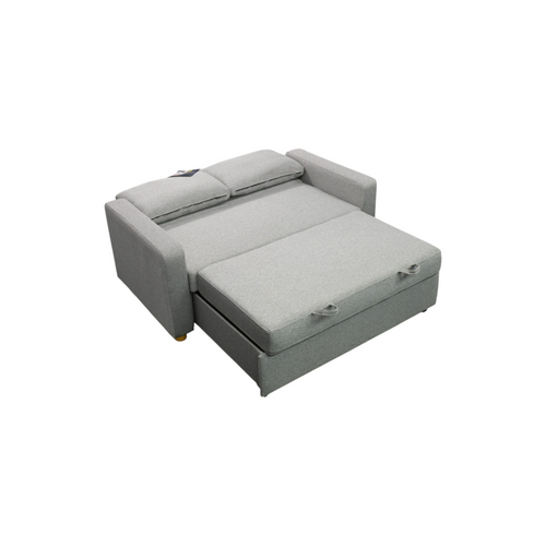 Serta Trinity Full Size Convertible Sleeper Loveseat with Pop-Up Bed, Track Arm, image 8