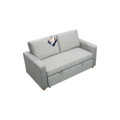 Serta Trinity Full Size Convertible Sleeper Loveseat with Pop-Up Bed, Track Arm, image 4