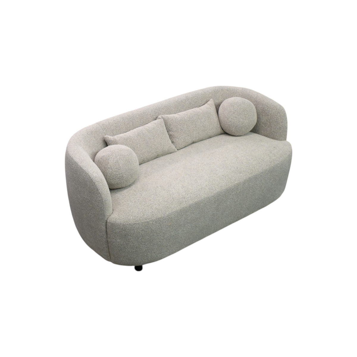 Wade Logan Theodore Wide Boucle Upholstered Loveseat Sofa