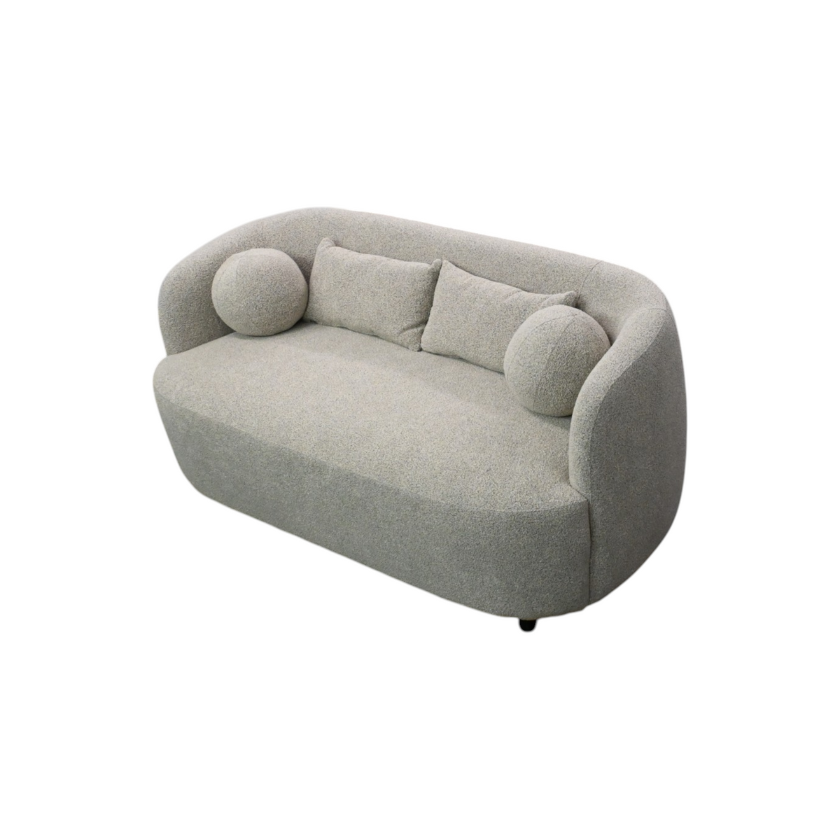 Wade Logan Theodore Wide Boucle Upholstered Loveseat Sofa