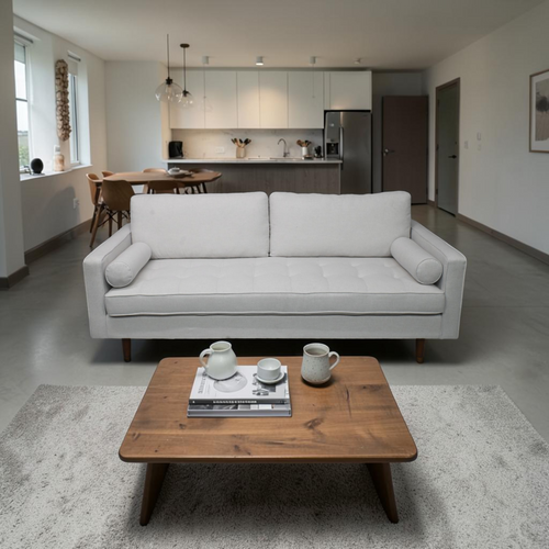 AllModern Geo Upholstered Sofa, image 1