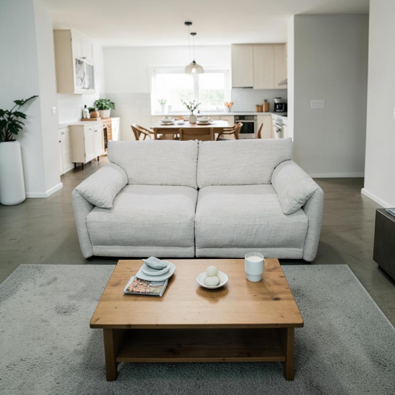 Wade Logan Deandre Boucle 2-Piece Modular Sofa