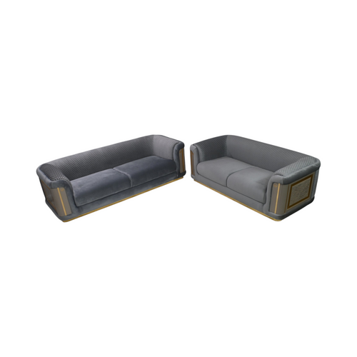 Everly Quinn Fasulo 2 - Piece Velvet Living Room Set, image 3