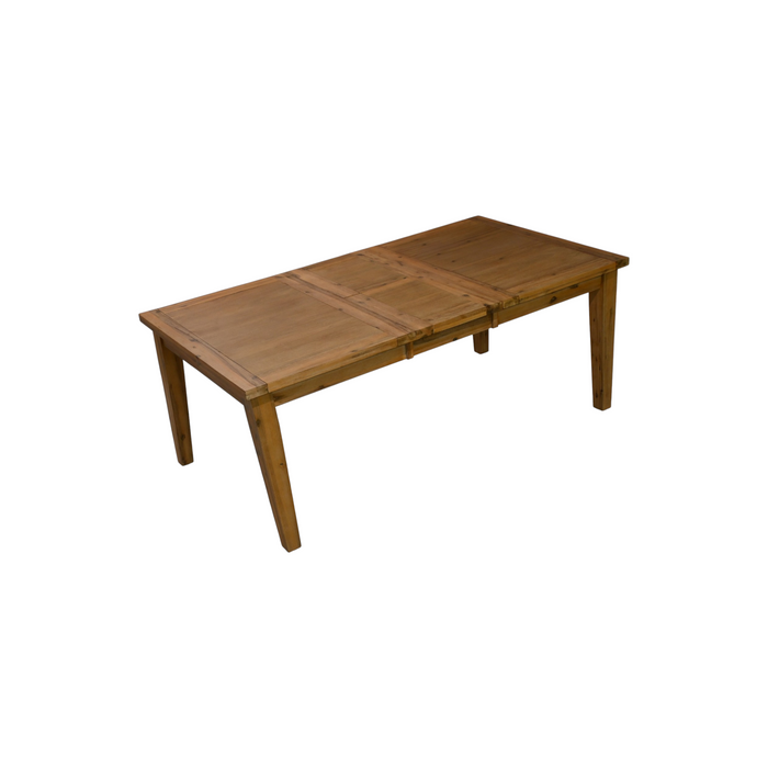 Beachcrest Home Cumbria Aspen Extension Dining Table with Butterfly Leaf, Antique Natural, image 3