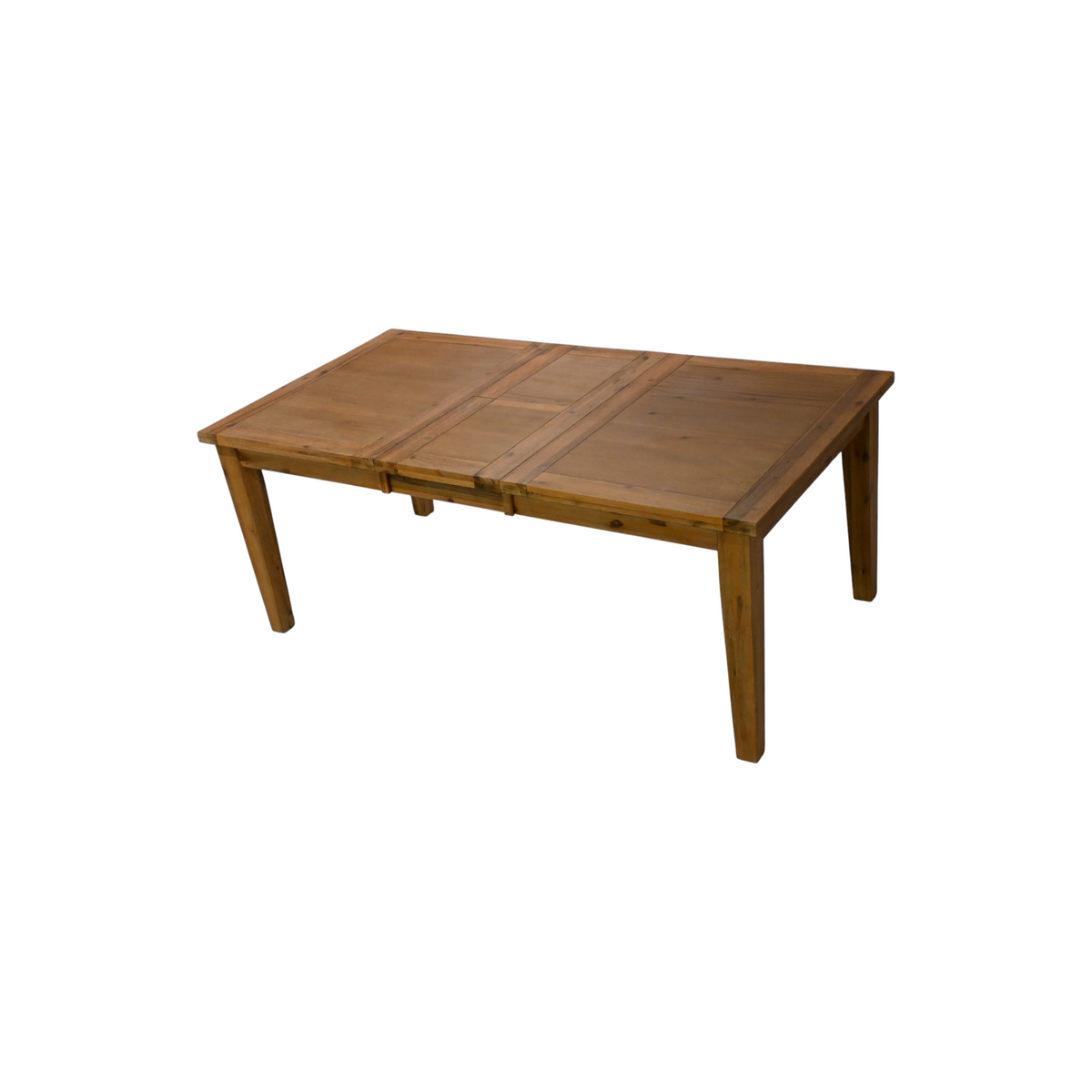 Beachcrest Home Cumbria Aspen Extension Dining Table with Butterfly Leaf, Antique Natural