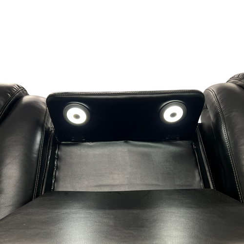 Wade Logan Carmeron Movie Theater Recliner Set With LED Light, image 17