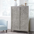 Bungalow Rose 2-Door Manufactured Wood Armoire