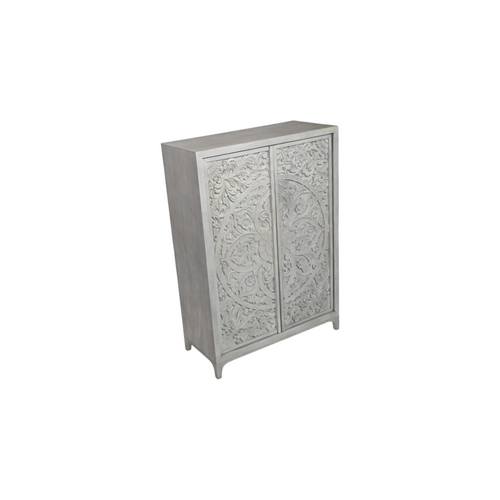 Bungalow Rose 2-Door Manufactured Wood Armoire, image 5