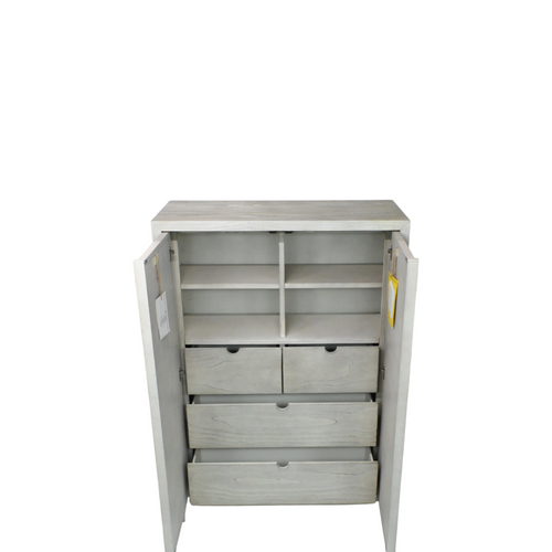 Bungalow Rose 2-Door Manufactured Wood Armoire, image 8