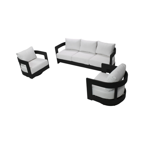 Joss & Main Frances 3 Piece Outdoor Seating Group With Sunbrella Cushions, image 5