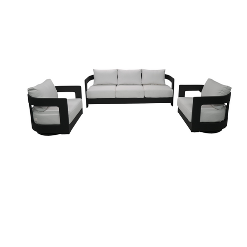 Joss & Main Frances 3 Piece Outdoor Seating Group With Sunbrella Cushions, image 2