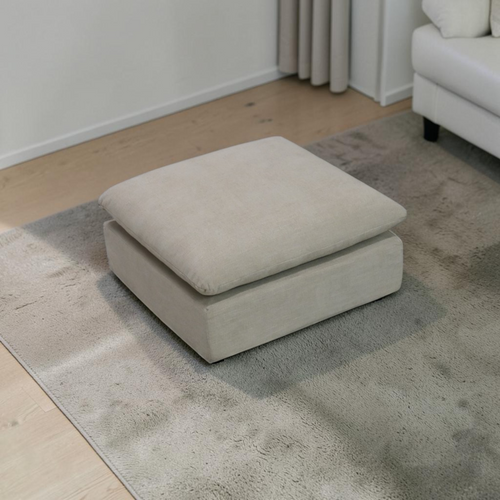 Burrow Russet Ottoman, image 1