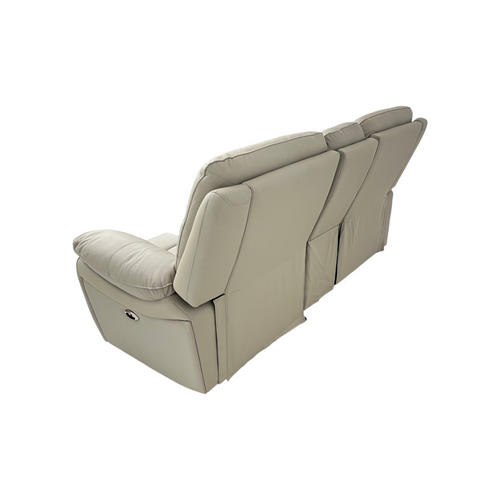 Latitude Run Kircho Genuine Cow Top Leather Pillow Top Arms Power Reclining Living Room Loveseat, image 7