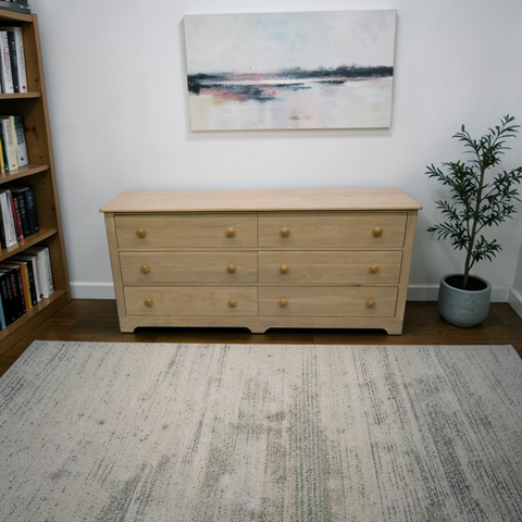 KyDeco Dovetail Double Dresser - Pale Oak