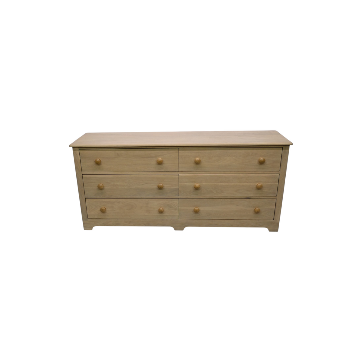 KyDeco Dovetail Double Dresser - Pale Oak
