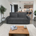 Ebern Designs Upholstered Convertible Sleeper Sofa