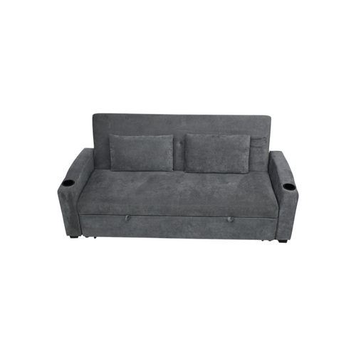Ebern Designs Upholstered Convertible Sleeper Sofa, image 3