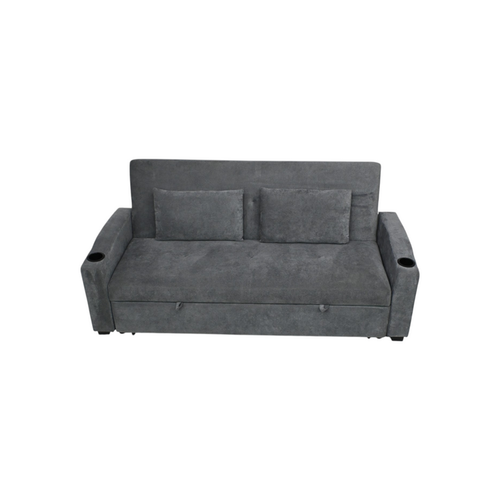 Ebern Designs Upholstered Convertible Sleeper Sofa, image 3