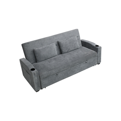 Ebern Designs Upholstered Convertible Sleeper Sofa, image 5