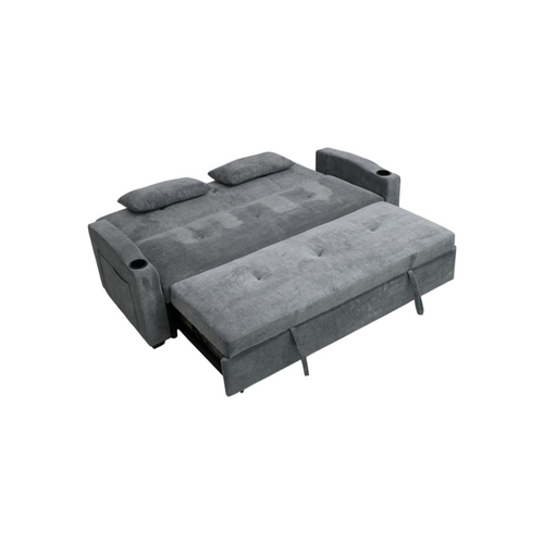 Ebern Designs Upholstered Convertible Sleeper Sofa, image 10