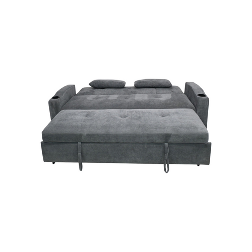 Ebern Designs Upholstered Convertible Sleeper Sofa, image 9