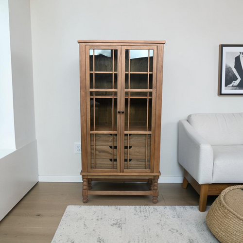 Turner Tall Cabinet Brushed Country Elm, image 1