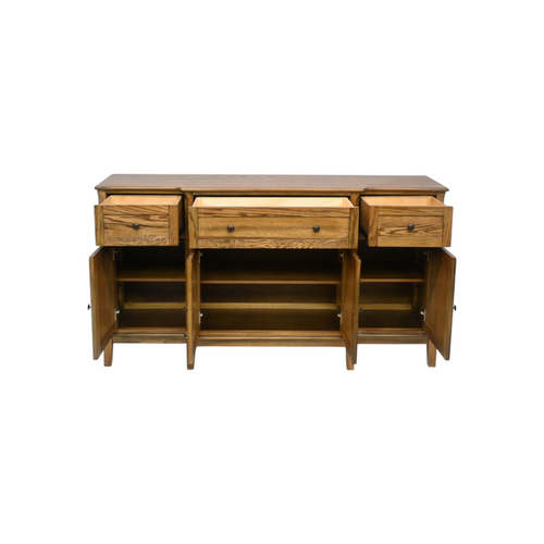Lark Manor Solid Wood 4 Doors Full Assembly Sideboard, image 6