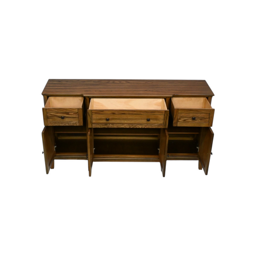 Lark Manor Solid Wood 4 Doors Full Assembly Sideboard, image 7