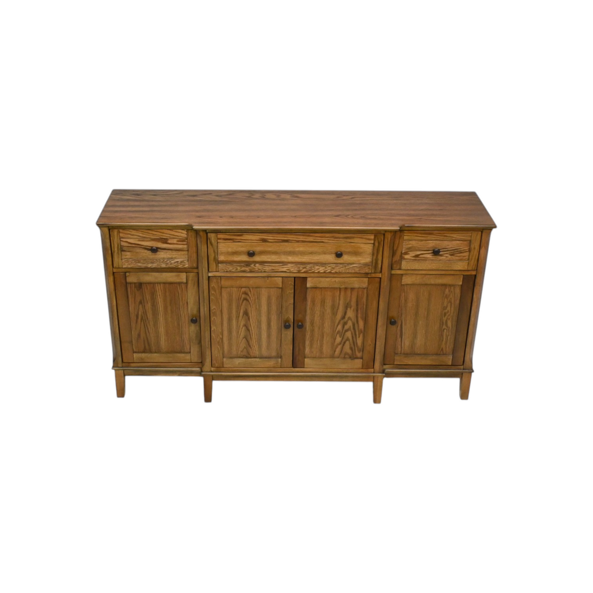 Lark Manor Solid Wood 4 Doors Full Assembly Sideboard