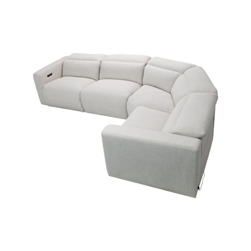 Latitude Run Alaylah Wall-Hugger Power Reclining Sectional, image 5