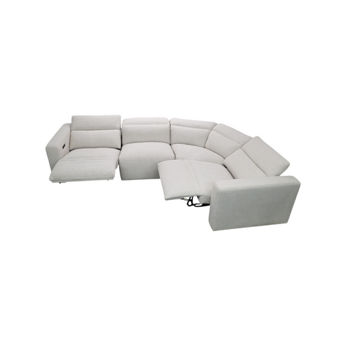 Latitude Run Alaylah Wall-Hugger Power Reclining Sectional, image 6