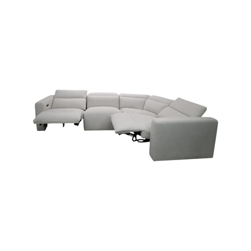 Latitude Run Alaylah Wall-Hugger Power Reclining Sectional, image 8